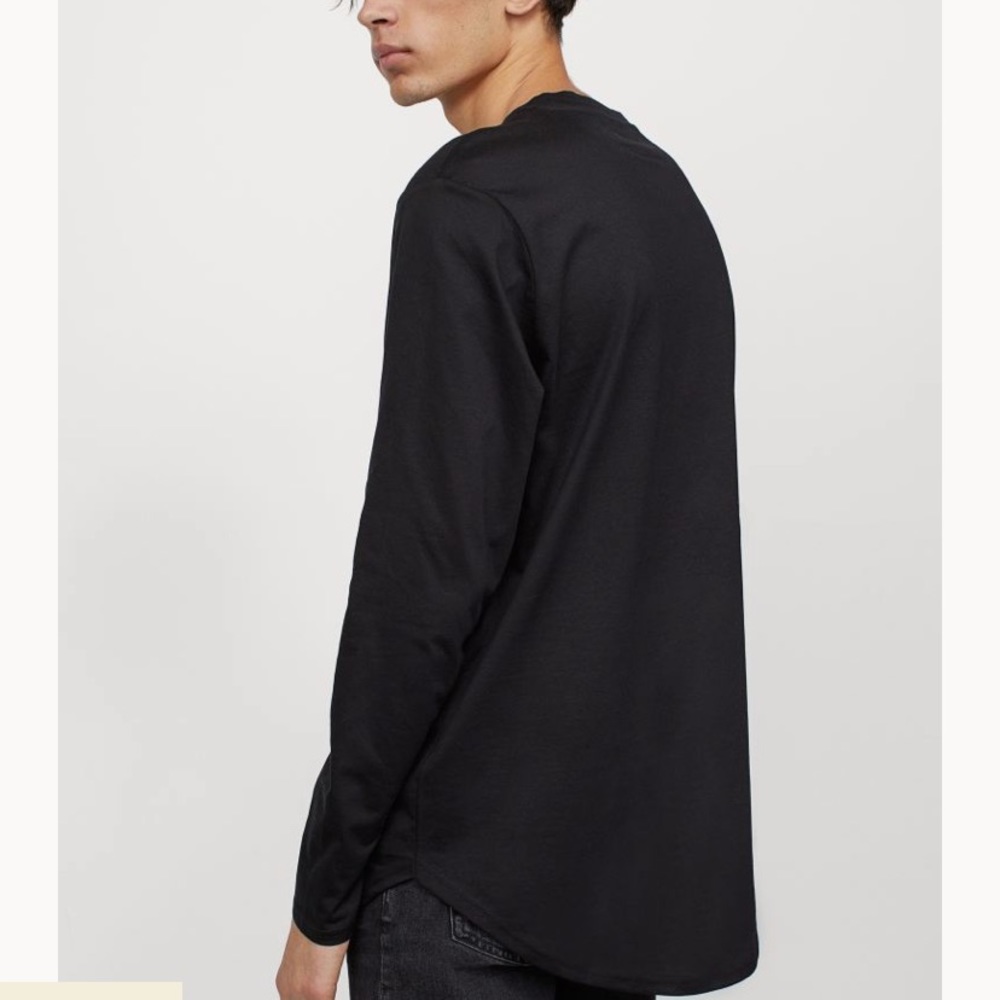 H&M Long Sleeve Cotton Shirt